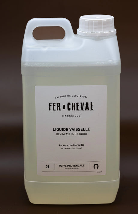 FER A CHEVAL Marseille Natural Washing Up Liquid | 2L French Soaps UK