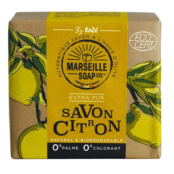TADÉ PAYS DU LEVANT Marseille Scented Trio | Lemon, Tilleul & Lavender French Soaps UK
