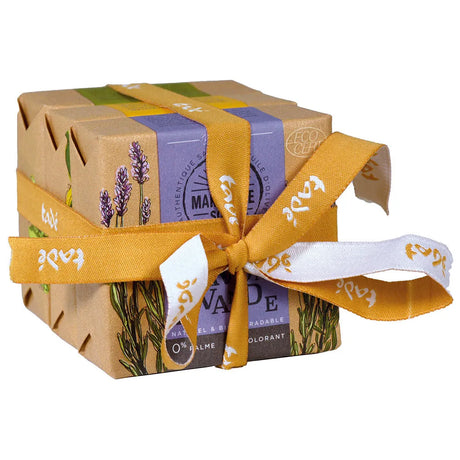 TADÉ PAYS DU LEVANT Marseille Scented Trio | Lemon, Tilleul & Lavender French Soaps UK