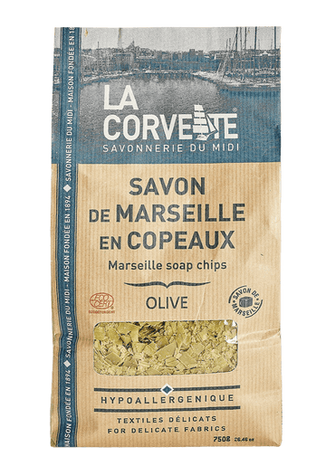 Marseille Soap Flakes for Laundry,  Olive  | 750g