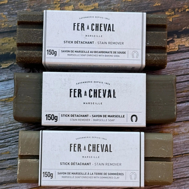 FER A CHEVAL Marseille Soap Stain Removing Trio | 3 x 150g French Soaps UK