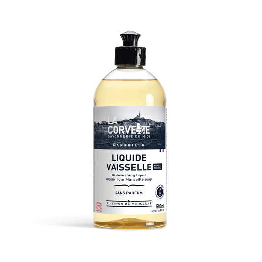 Marseille Washing Up Liquid - Fragrance Free | 500ml