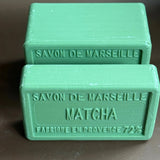 BLEU JAUNE Matcha, Marseille Soap with Shea Butter | 100g French Soaps UK