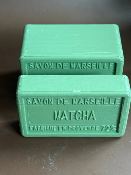 BLEU JAUNE Matcha, Marseille Soap with Shea Butter | 100g French Soaps UK