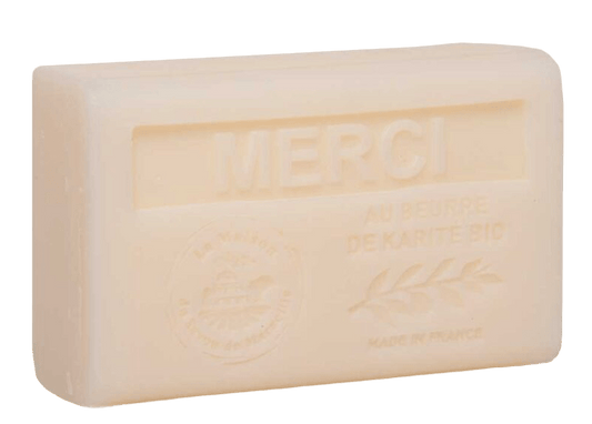Merci, French Soap with organic Shea Butter 125g
