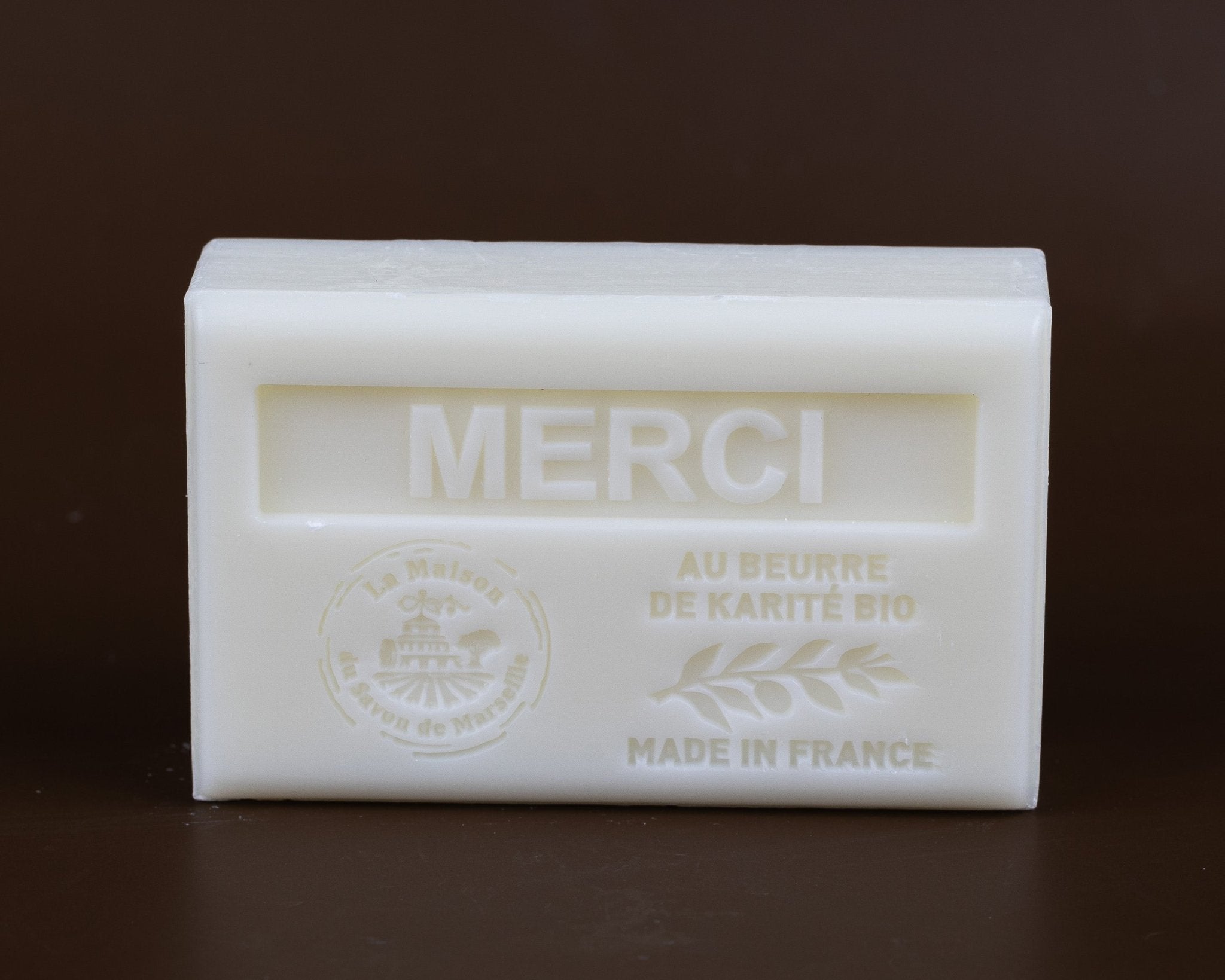 Merci, French Soap with organic Shea Butter 125g