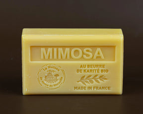 La Maison du Savon de Marseille Mimosa French Soap with Organic Shea Butter, 125g French Soaps UK
