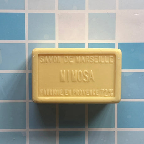 BLEU JAUNE Mimosa, Marseille Bath & Shower Bar | 250g French Soaps UK
