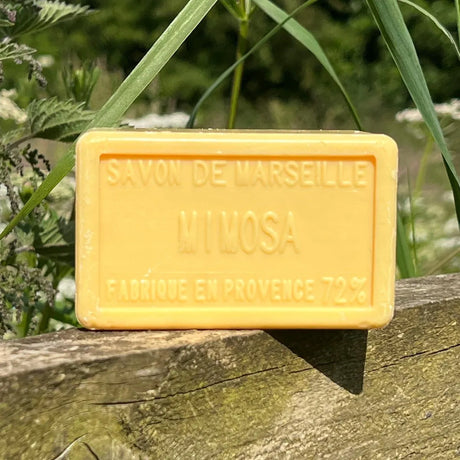 BLEU JAUNE Mimosa, Marseille Bath & Shower Bar | 250g French Soaps UK