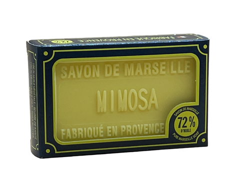 BLEU JAUNE Mimosa, Marseille Soap with Shea Butter | 100g French Soaps UK