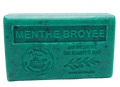 La Maison du Savon de Marseille Mint Exfoliating Soap with organic Shea Butter 125g French Soaps UK