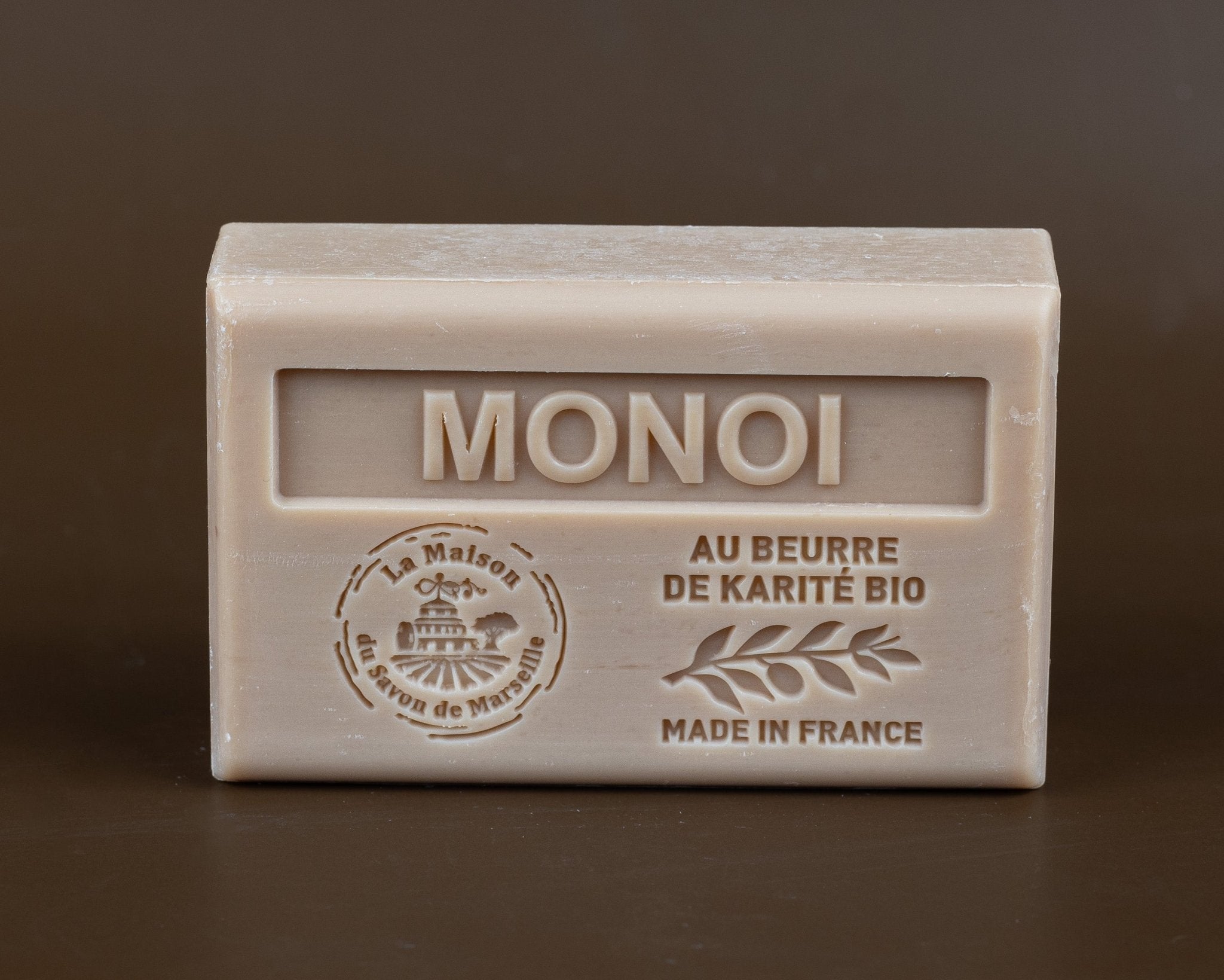 Monoi (Gardenia) French Soap with Organic Shea Butter, 125g