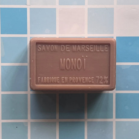 BLEU JAUNE Monoi (Gardenia), Marseille Bath & Shower Bar | 250g French Soaps UK