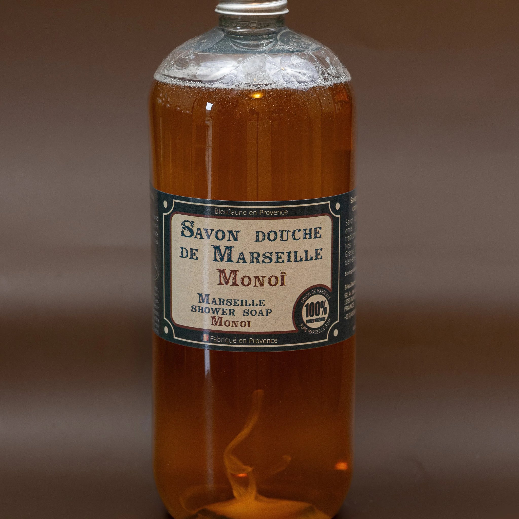 BLEU JAUNE Monoi (Gardenia), Marseille Liquid Soap | 1L French Soaps UK