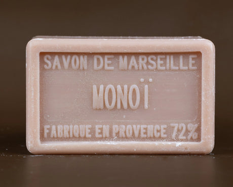 BLEU JAUNE Monoi (Gardenia), Marseille Bath & Shower Bar | 250g French Soaps UK
