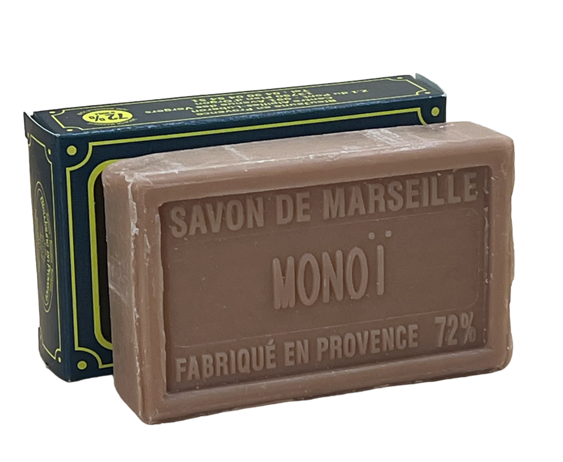 BLEU JAUNE Monoi (Gardenia) Marseille Soap with Shea Butter 100g French Soaps UK