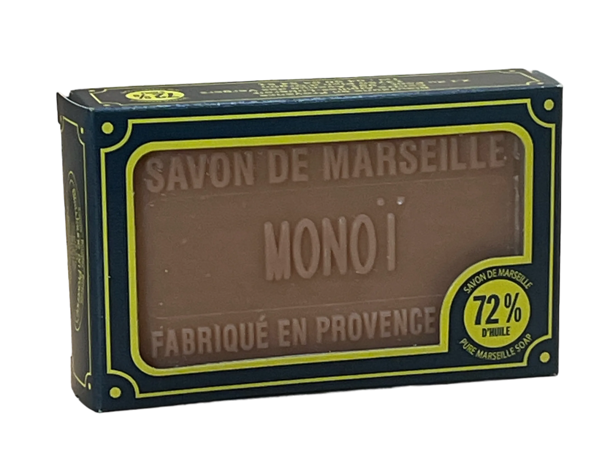 BLEU JAUNE Monoi (Gardenia) Marseille Soap with Shea Butter 100g French Soaps UK