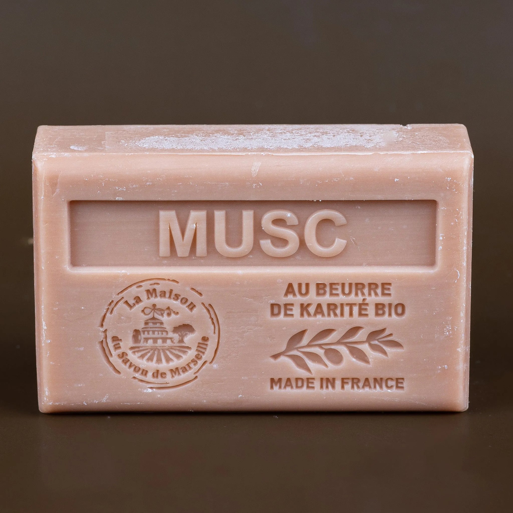 La Maison du Savon de Marseille Musk, French Soap with Organic Shea Butter, 125g French Soaps UK