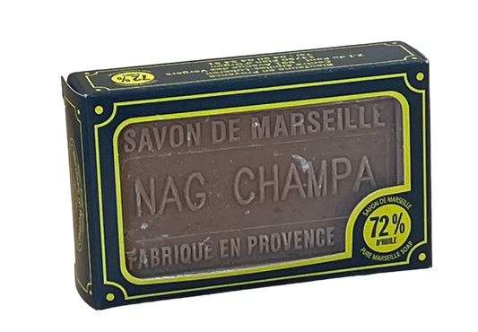 BLEU JAUNE Nag Champa (Sweet Sandalwood), Marseille Soap with Shea Butter | 100g French Soaps UK