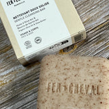 FER A CHEVAL Natural Cleansing Bar for Face & Body, Olive Oil & Shea Butter French Soaps UK
