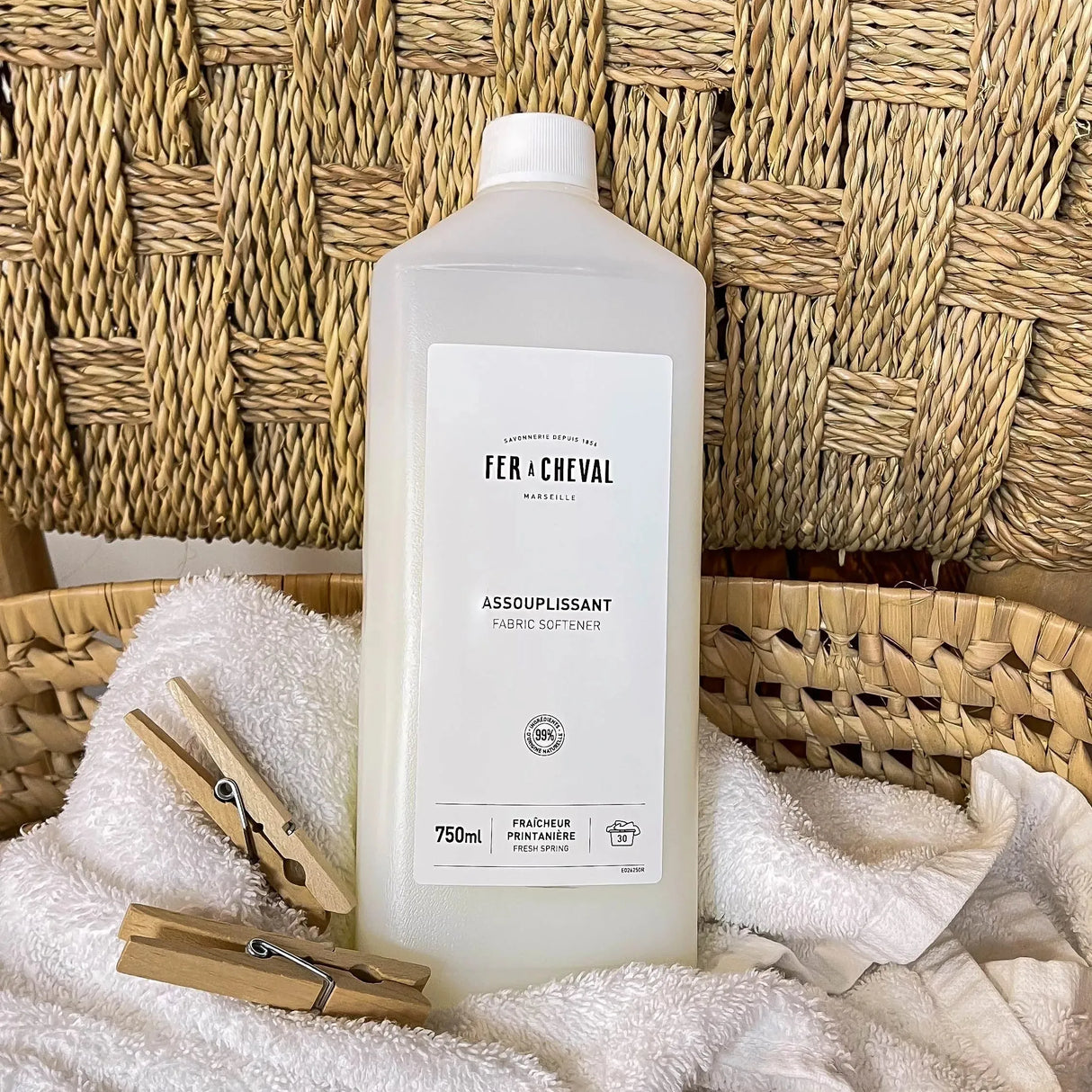 FER A CHEVAL Natural Fabric Softener | 750ml French Soaps UK