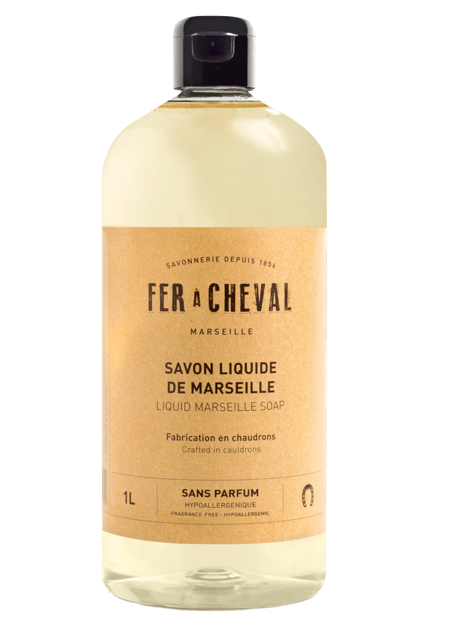 Natural Liquid Marseille Soap, unfragranced | 1L