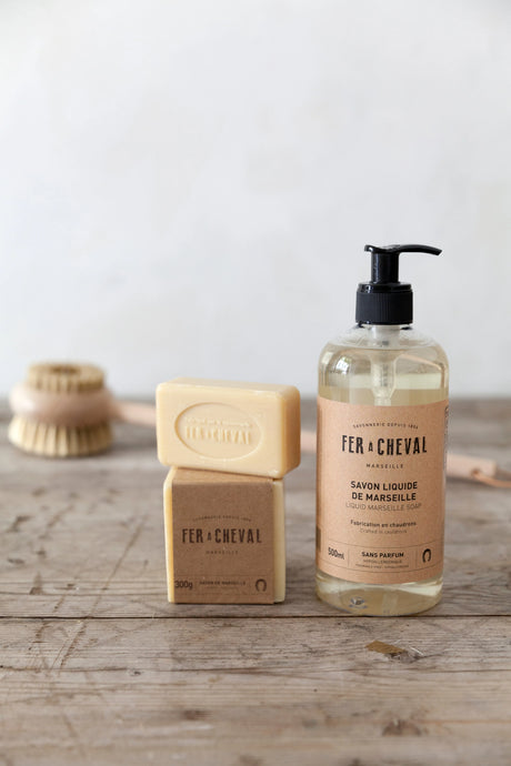 FER A CHEVAL Natural Liquid Marseille Soap, unfragranced | 500ML French Soaps UK