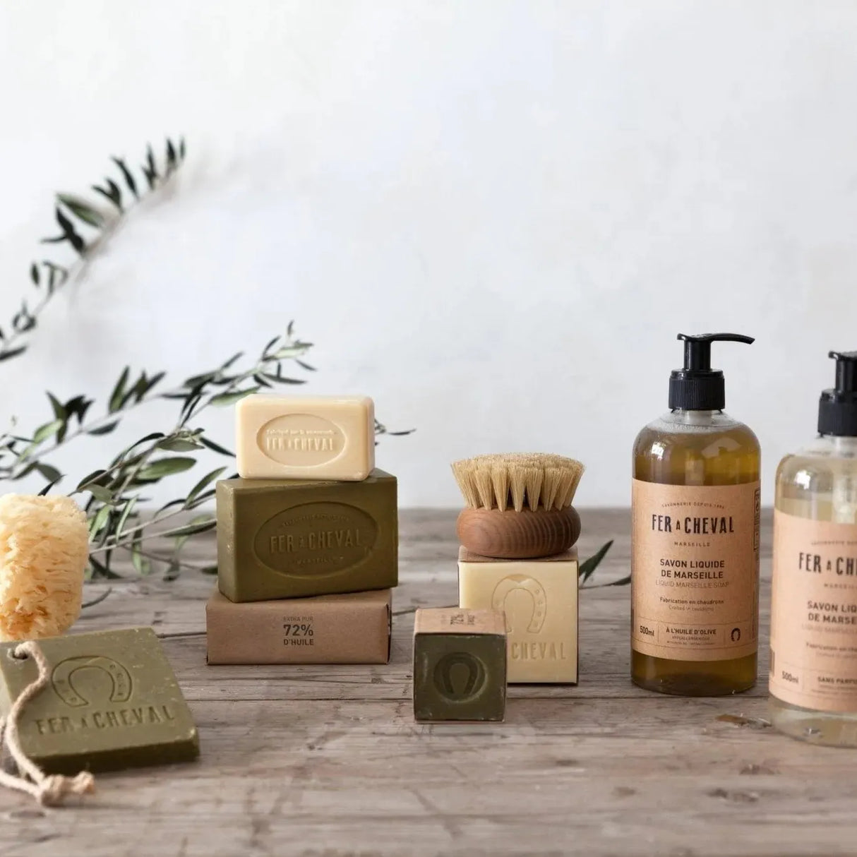 FER A CHEVAL Natural Liquid Marseille Soap, unfragranced | 500ML French Soaps UK