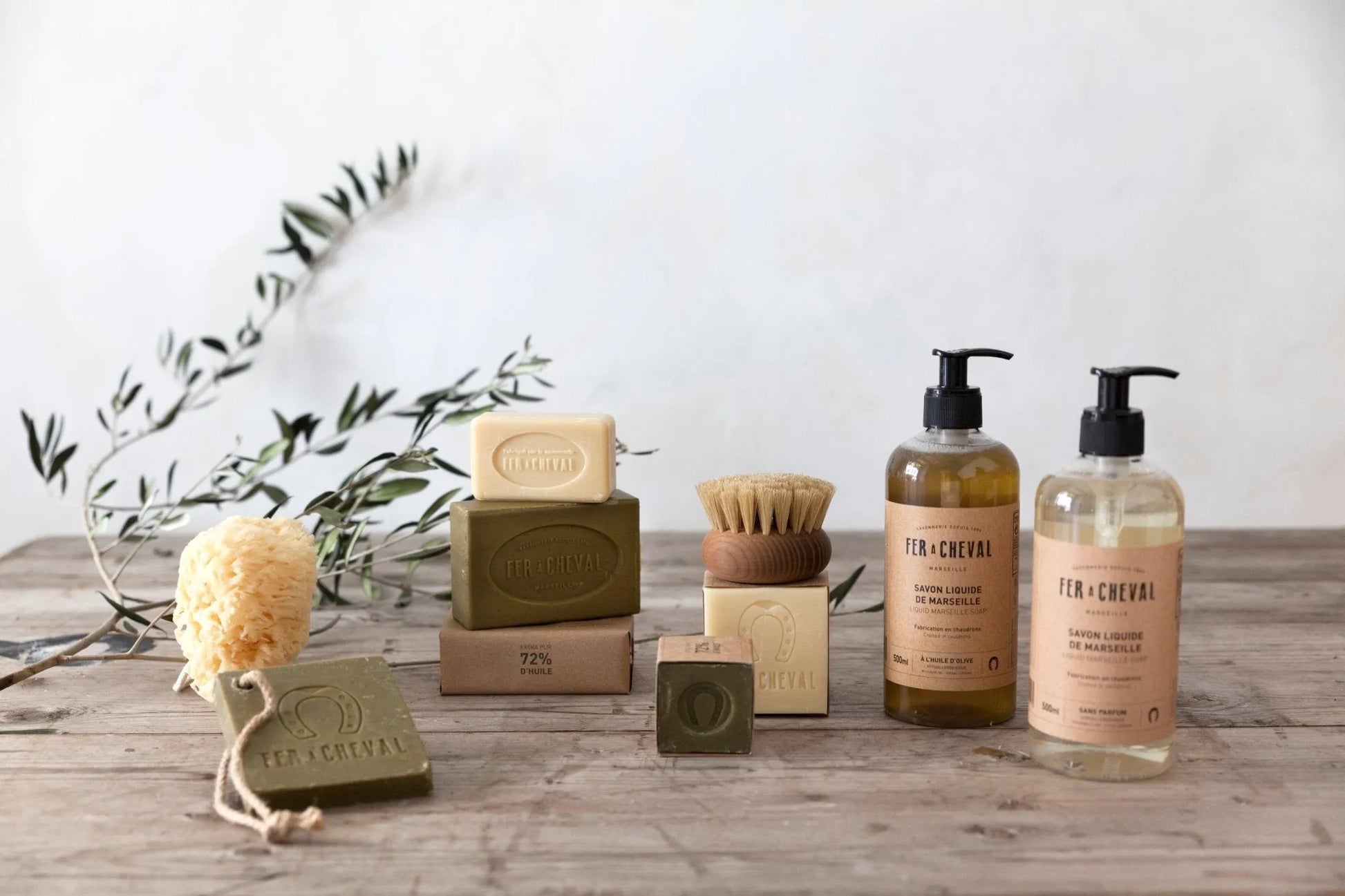 FER A CHEVAL Natural Liquid Marseille Soap, unfragranced | 500ML French Soaps UK