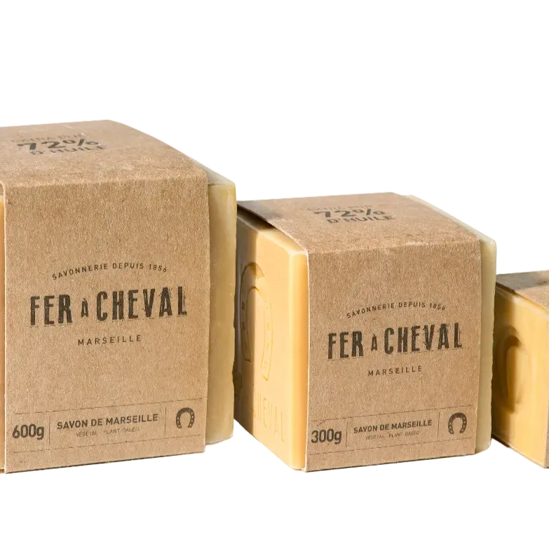 FER A CHEVAL Natural Savon de Marseille Cube | 100g French Soaps UK