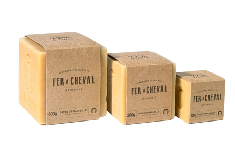 FER A CHEVAL Natural Savon de Marseille Cube | 100g French Soaps UK