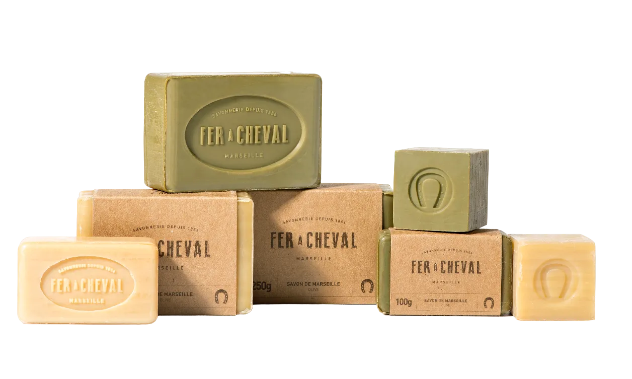 FER A CHEVAL Natural Savon de Marseille Cube | 100g French Soaps UK