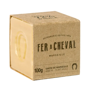 FER A CHEVAL Natural Savon de Marseille Cube | 100g French Soaps UK