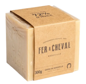 FER A CHEVAL Natural Savon de Marseille Cube | 300g French Soaps UK