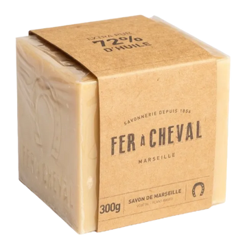 FER A CHEVAL Natural Savon de Marseille Cube | 300g French Soaps UK