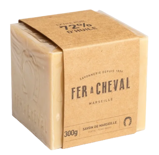 FER A CHEVAL Natural Savon de Marseille Cube | 300g French Soaps UK