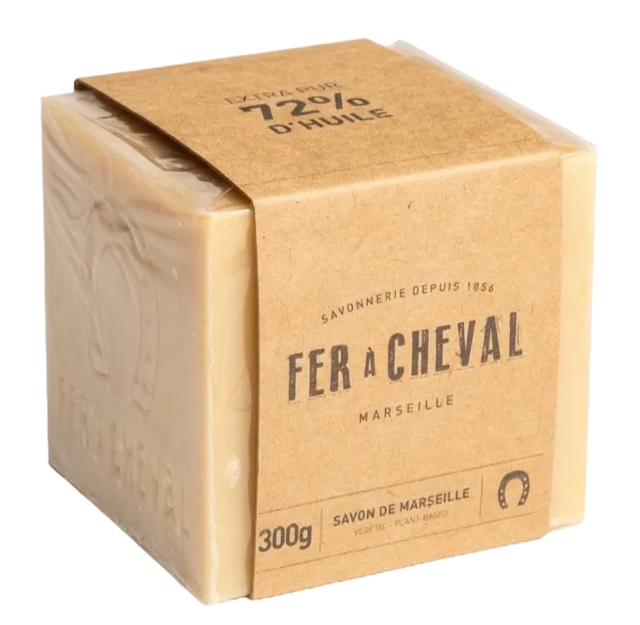 FER A CHEVAL Natural Savon de Marseille Cube | 300g French Soaps UK