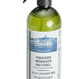 LA CORVETTE Natural Vinegar Limescale Spray with Organic Lavender | 750ml French Soaps UK