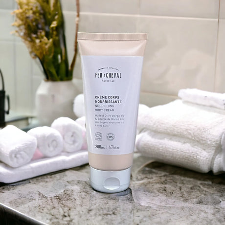 FER A CHEVAL Nourishing Body Lotion with Olive Oil and Shea Butter I 200ml French Soaps UK