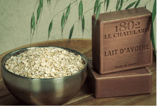 Oat Milk Marseille Soap, 72% Coconut, Olive and Almond Oil, 100g |  PALM FREE