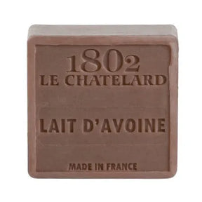 LE CHATELARD 1802 Oat Milk Marseille Soap, 72% Coconut, Olive and Almond Oil, 100g |  PALM FREE French Soaps UK