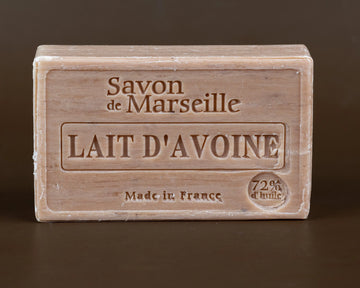 LE CHATELARD 1802 Oat Milk Savon de Provence, enriched with Sweet Almond Oil | 100g French Soaps UK