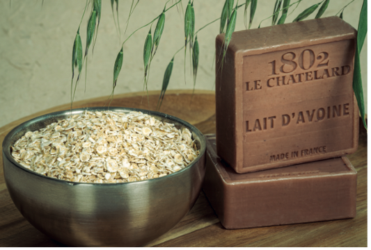 Oat Milk Marseille Soap, 72% Coconut, Olive and Almond Oil, 100g |  PALM FREE