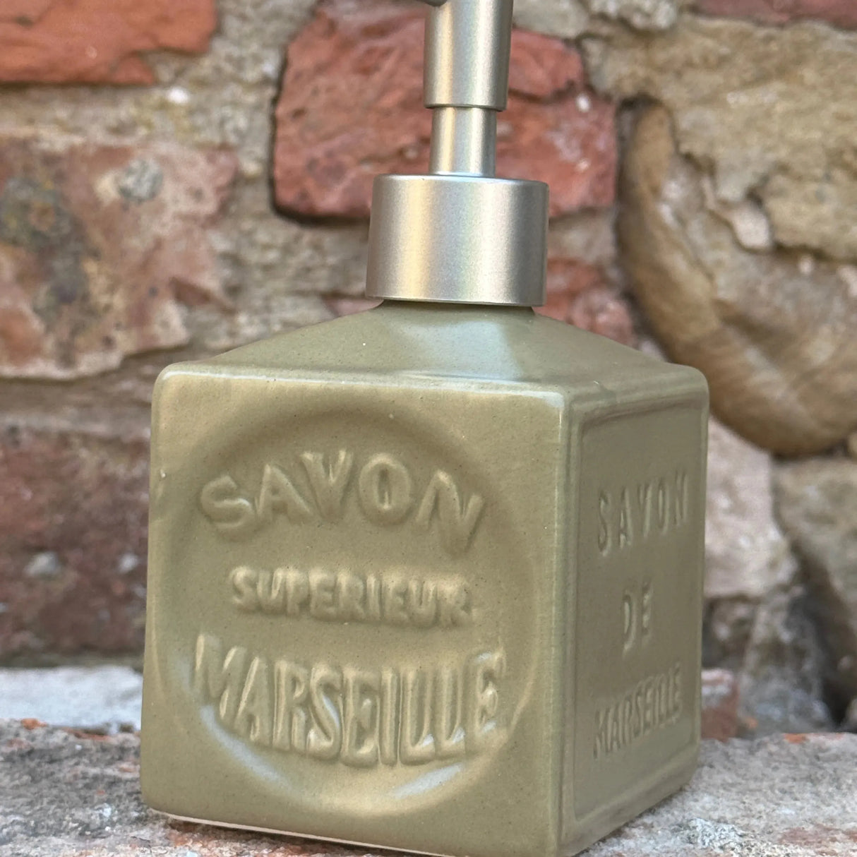 Bastide & Olivier Olive Ceramic Soap Dispenser French Soaps UK