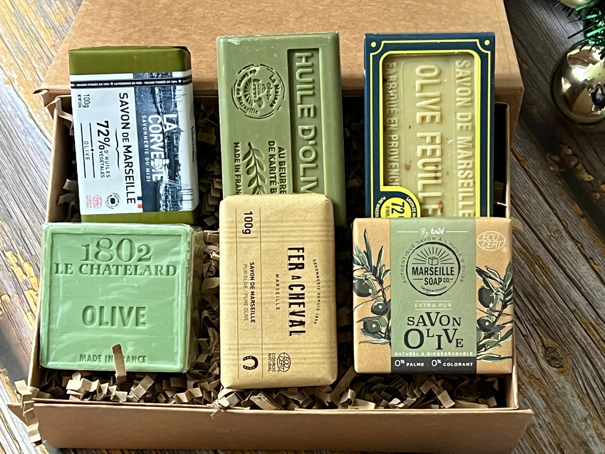 FRENCH SOAPS Olive Discovery Box French Soaps UK