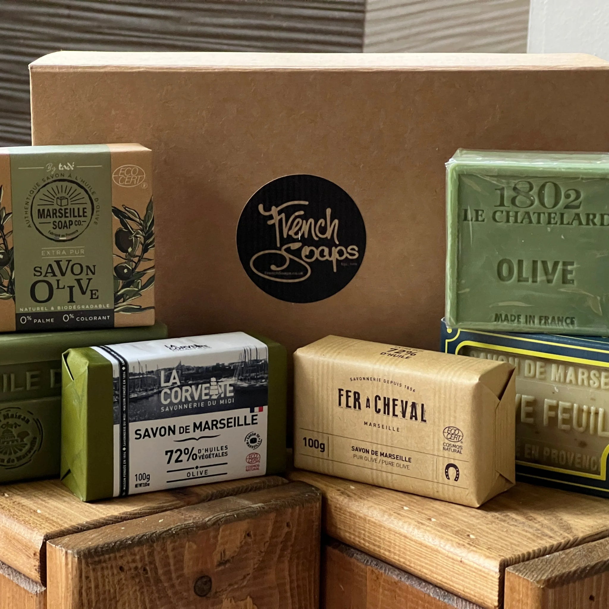 FRENCH SOAPS Olive Discovery Box French Soaps UK