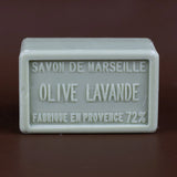 BLEU JAUNE Olive & Lavender, Marseille Bath & Shower Bar | 250g French Soaps UK