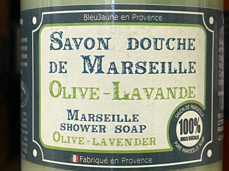 BLEU JAUNE Olive & Lavender, Marseille Liquid Soap | 1L French Soaps UK
