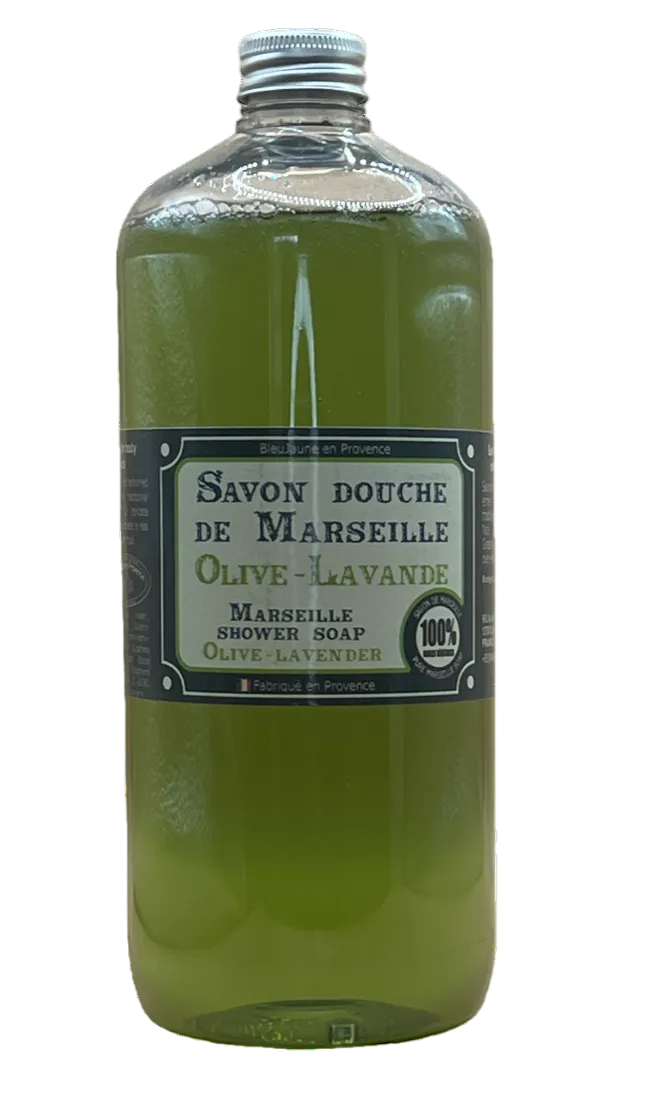 BLEU JAUNE Olive & Lavender, Marseille Liquid Soap | 1L French Soaps UK