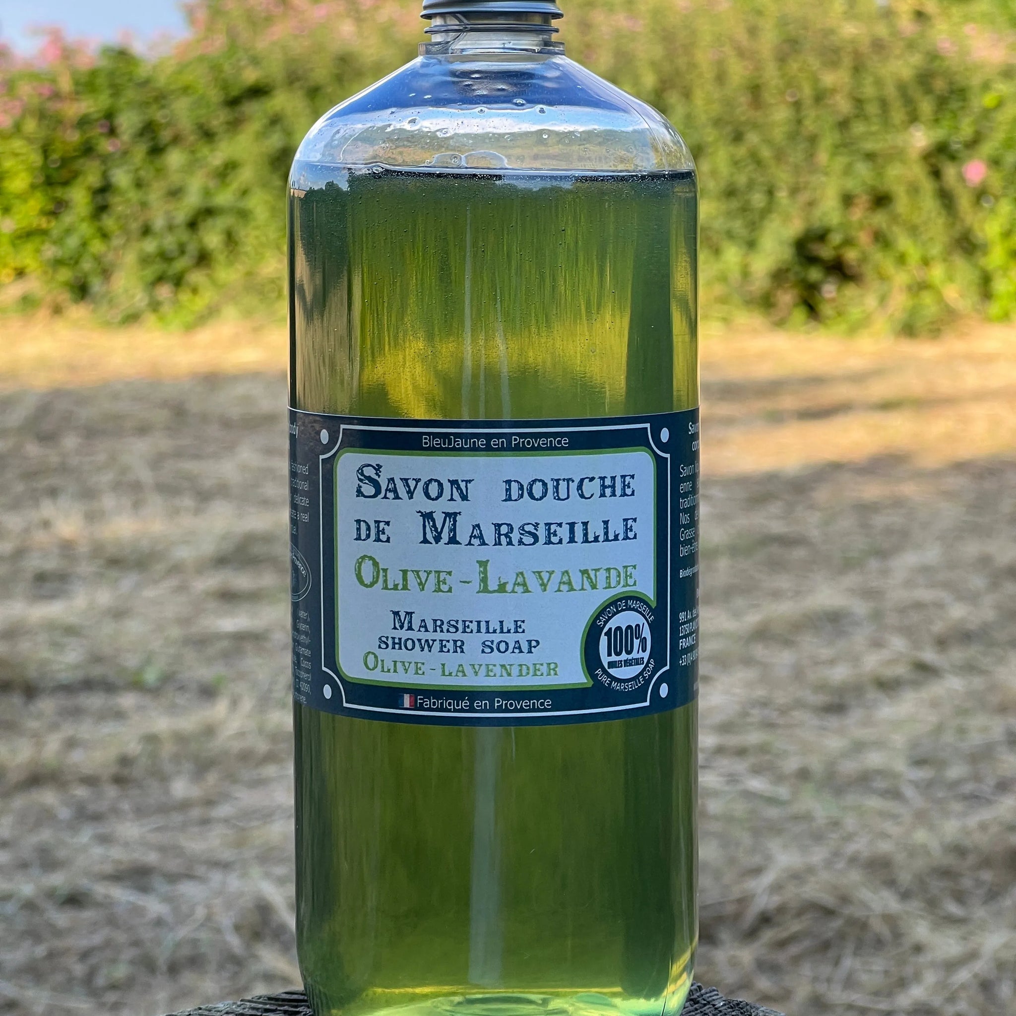 BLEU JAUNE Olive & Lavender, Marseille Liquid Soap | 1L French Soaps UK